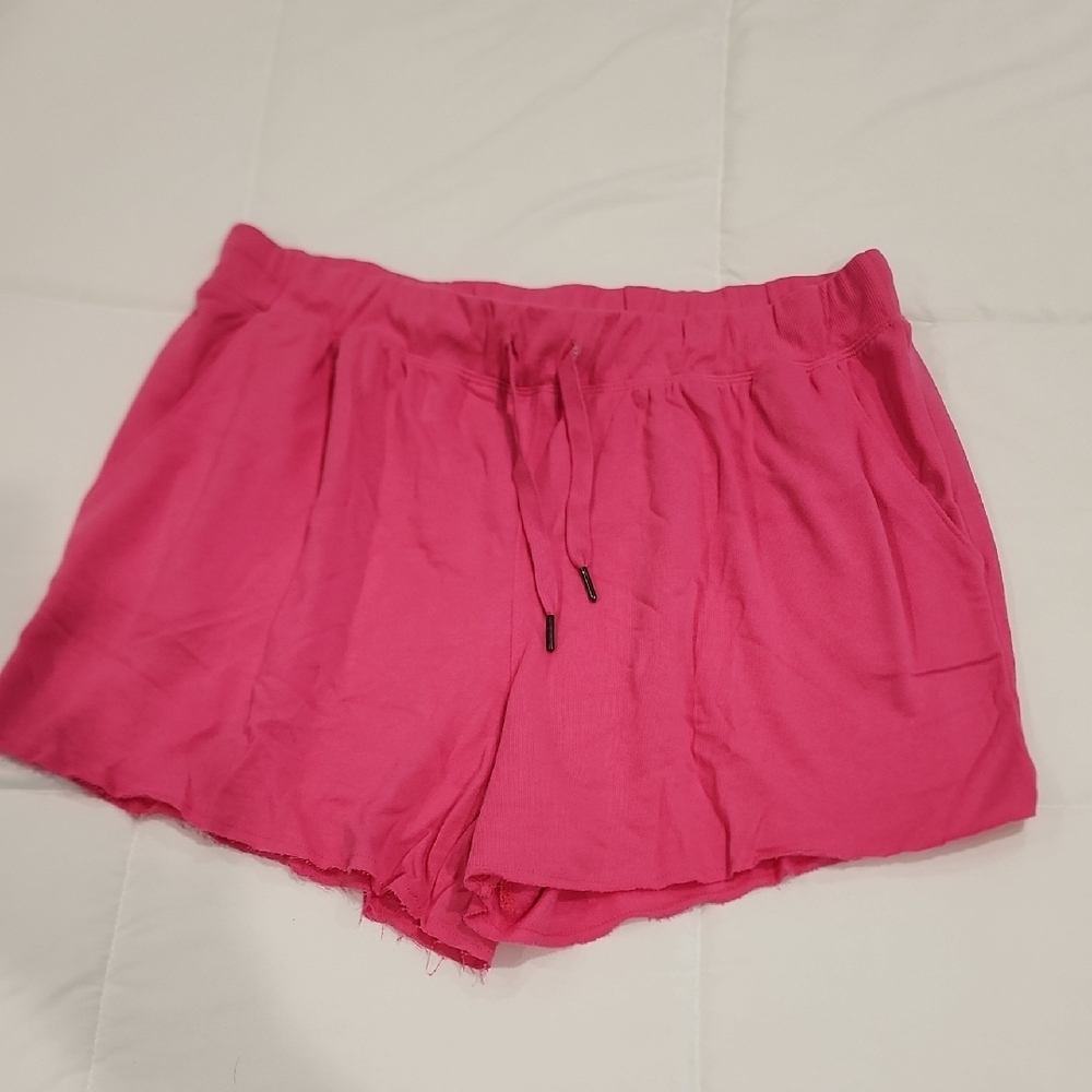 🔵 2/$10 Terra & Sky NWOT 1X 16W-18W Women's Pink Shorts